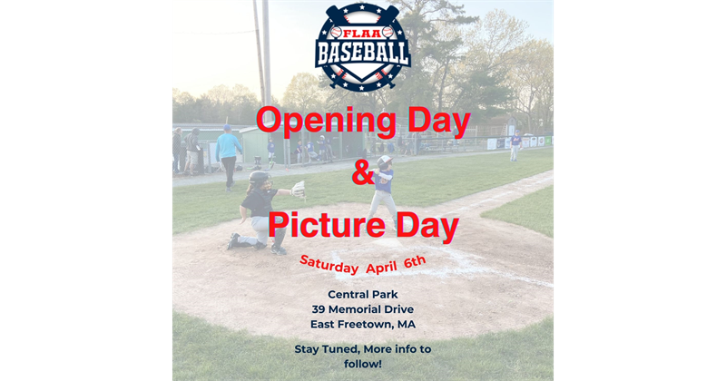 Opening Day and Picture Day is April 6th! 
